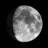 Moon age: 10 days, 23 hours, 9 minutes,80%