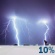 Nuageux, Léger Showers et Chance Thunderstorms